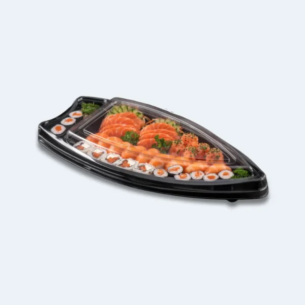 Embalagem Barco Sushi Grande SSB32